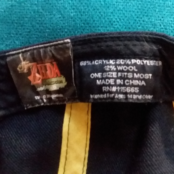 Nintendo Zelda Brim Baseball Cap - Picture 3 of 3